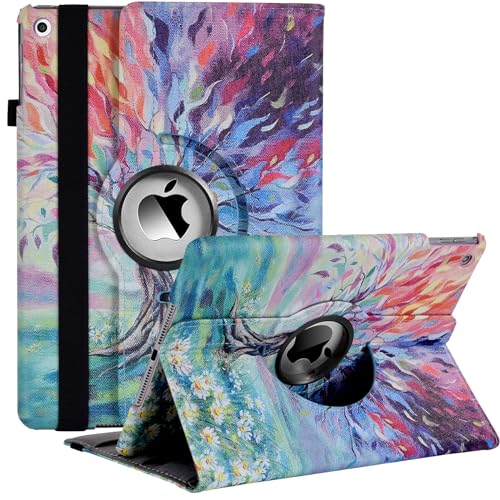 Ceysin Rotating Case for iPad 9th Generation (2021) / 8th Generation (2020) / 7th Gen (2019) 10.2 Inch