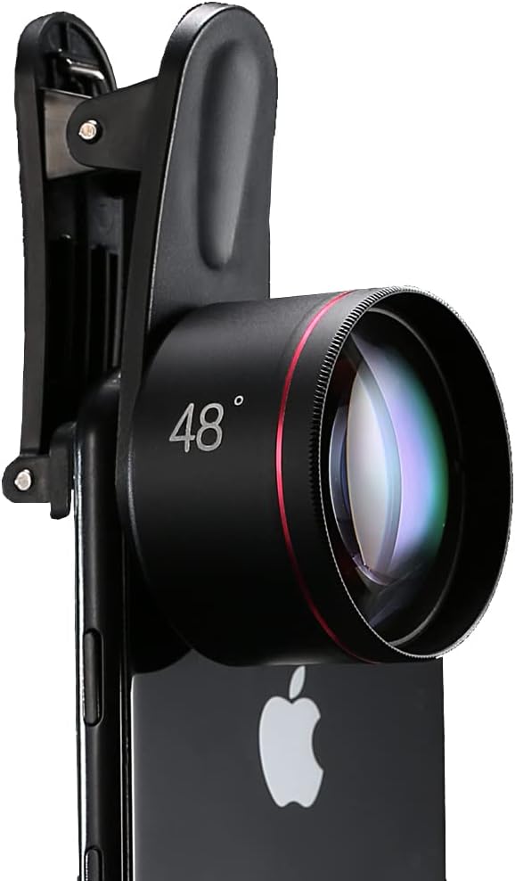 Kase Phone 3X Telephoto Lens II with Clip,17mm Thread