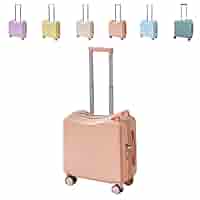 ほぼ未使用♡大容量　子供が乗れるスーツケース　子供キャリーケース　ベビーピンク ほぼ未使用♡大容量 子供が乗れるスーツケース 子供キャリー