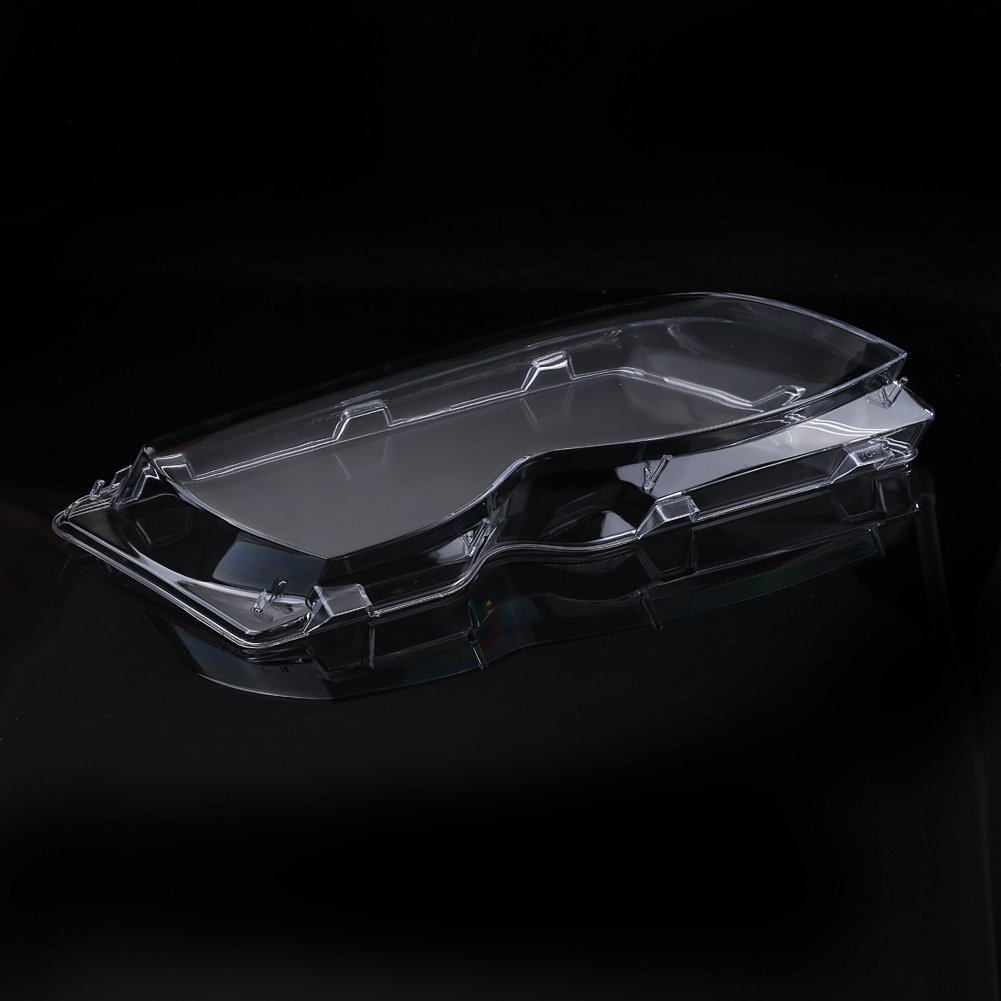 Estink Paio di Copriobiettivo Faro Anteriore Auto, 63126924043 63126924044 per E46 4 porte 320i 325i 325xi 330i 330xi 2002-2005