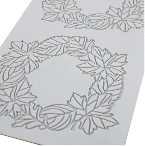 Miniatura 7 de Tapete de encaje para árbol de Navidad, diseño de cornamentas de alce, diseño de azúcar, para fiestas de cumpleaños, bricolaje, herramientas de