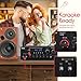Pyle Home Karaoke Amplifier Receiver with Bluetooth Streaming, 200 Watt Peak, Dual Mic Inputs with Delay and Reverb, 2.0 Channel Hi Fi Sound System, USB-A Input w MP3 Player, RCA/Aux Inputs - PDA69BU
