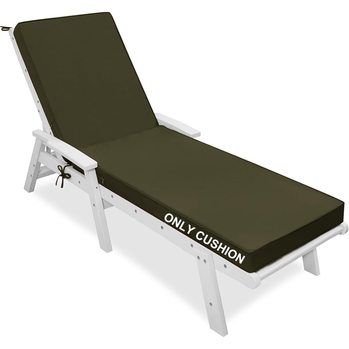 WLXFF Garden Steamer Sunlounger Cushion Waterproof Sunbed Cushions For Sun Loungers Replacement Sun Lounger Cushions Rocking Chair Garden Chair With Backs,NO9,193X56X10CM