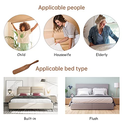 image for NiHome Mattress Lifter for Changing Sheets Bed Skirts, Bed Making Tool