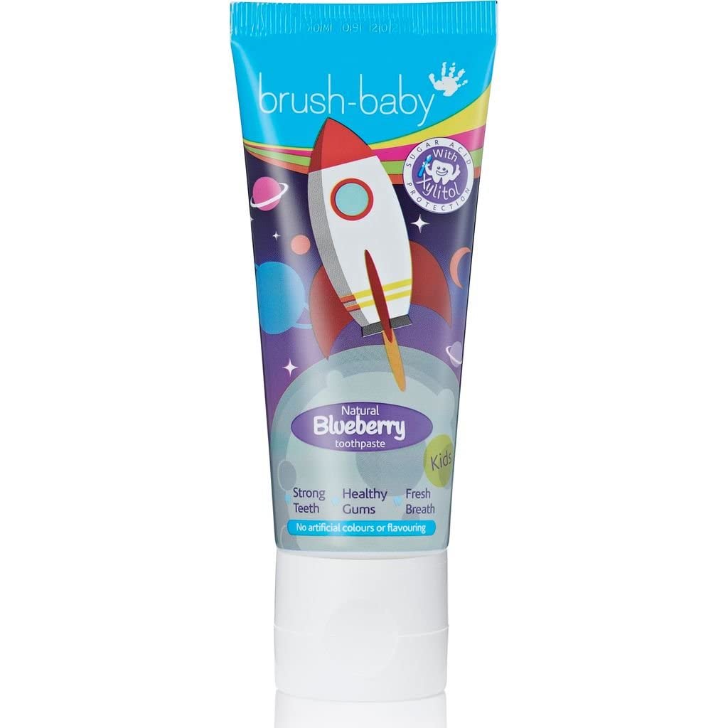 Brush Baby Brush-Baby Kids Natural Blueberry Toothpaste 3+ Years 50Ml