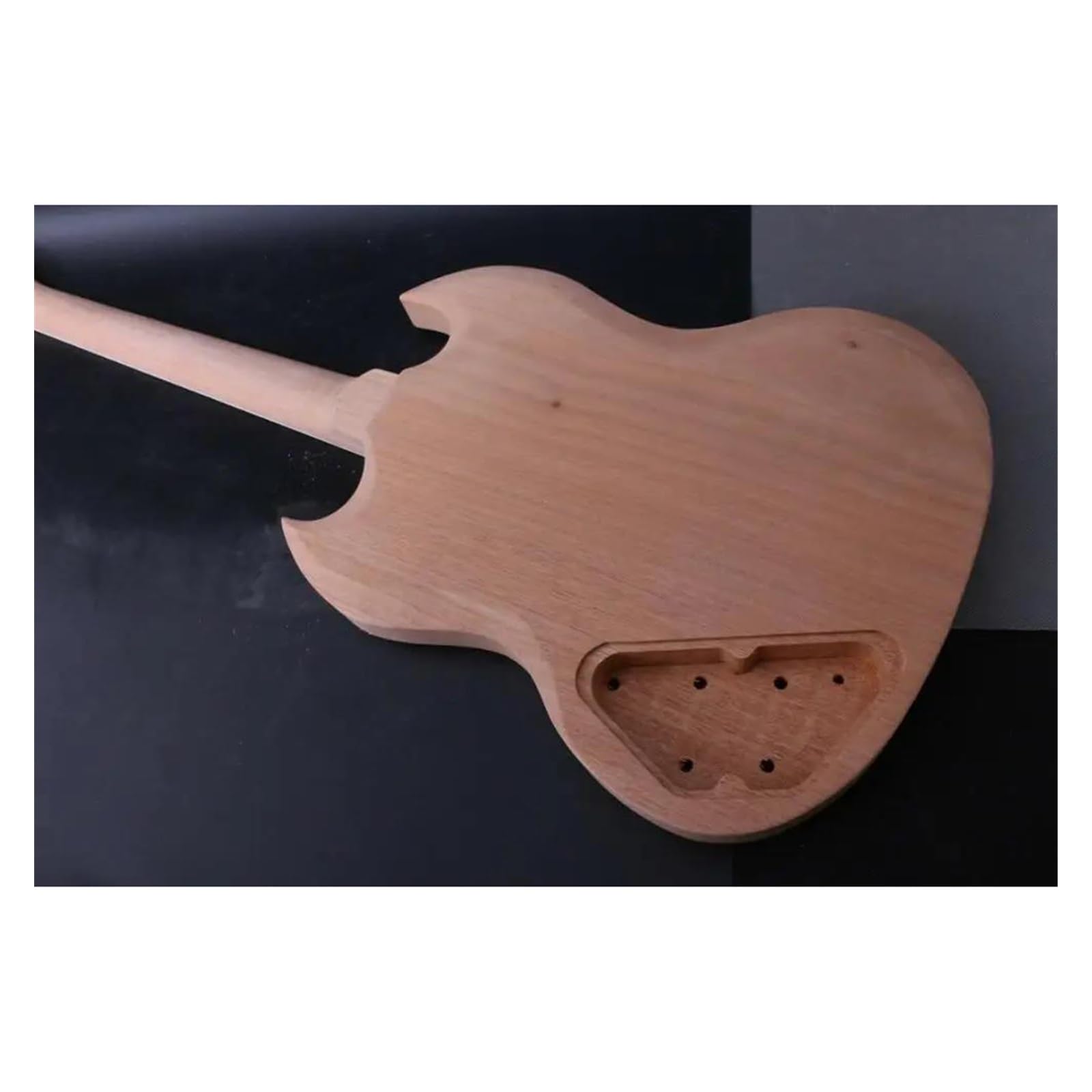 1set Kit Chitarra Corpo Chitarra Manico 22 Tasti Stile SG Chitarra Tastiera In Palissandro