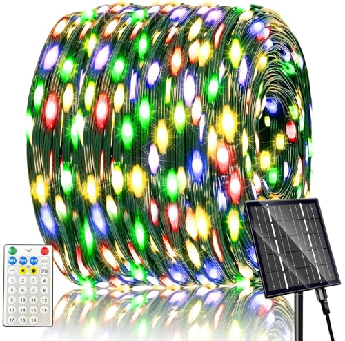 Yorezcop 400LED Luci Solari Natale Esterno, 19...