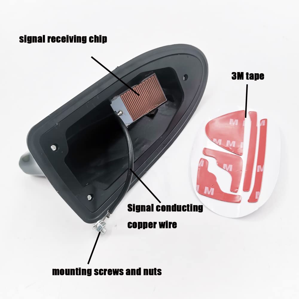 Shark Fin Antenna Cover For Hyundai Sonata 2014-2020 - Horizon Blue (Color Code M5U)