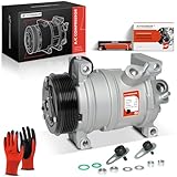 A-Premium Air Conditioner AC Compressor with Clutch Compatible with Chrysler Town & Country 2008-2010, Dodge Grand Caravan 2008-2010, Volkswagen Routan 2009-2010