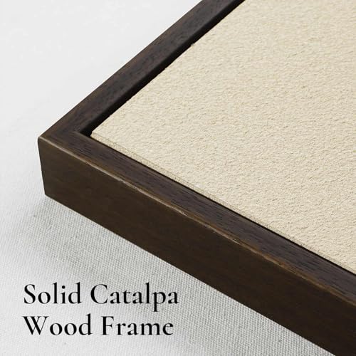 Thalasse Large 3-Piece 3D Textured Wall Art for Living Room, 24x36 Inch | Wabi Sabi Sandstone Relief Panels with Solid Wood Frames, Minimalist Wall Decor for Hallway and Entryways - Image 4