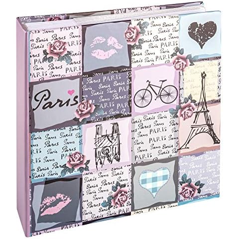 Walther design ME-605 Paris, Memo-Album for 200 photos 4x6 Inch (10x15 cm) Cover