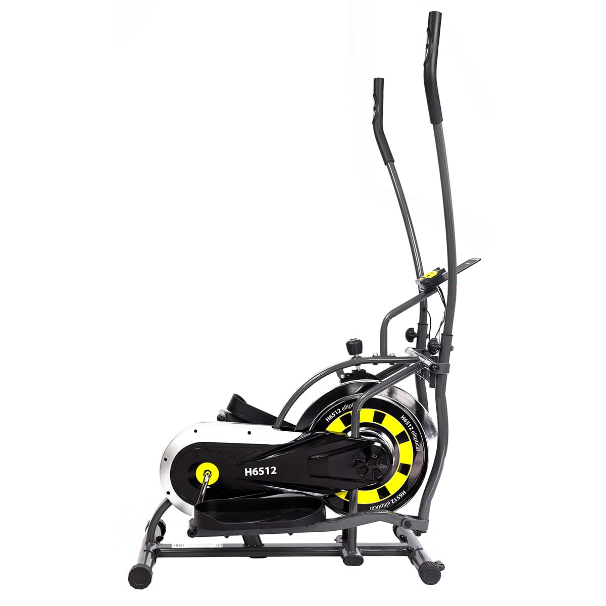 HMS Elittica Crosstrainer Cyclette con volano Anteriore, Computer, Sforzo Regolabile
