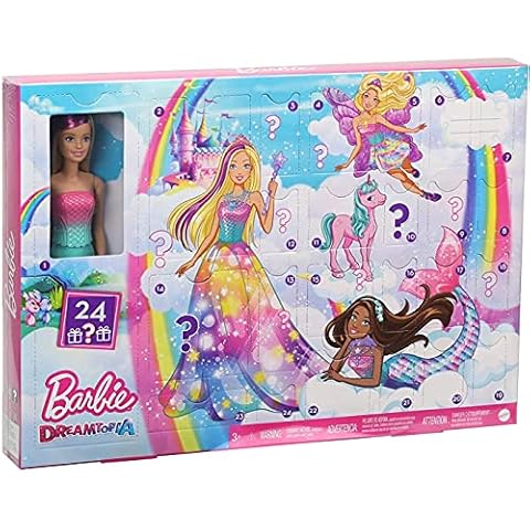 Barbie Advent Calendar GJB72 by Mattel Cover