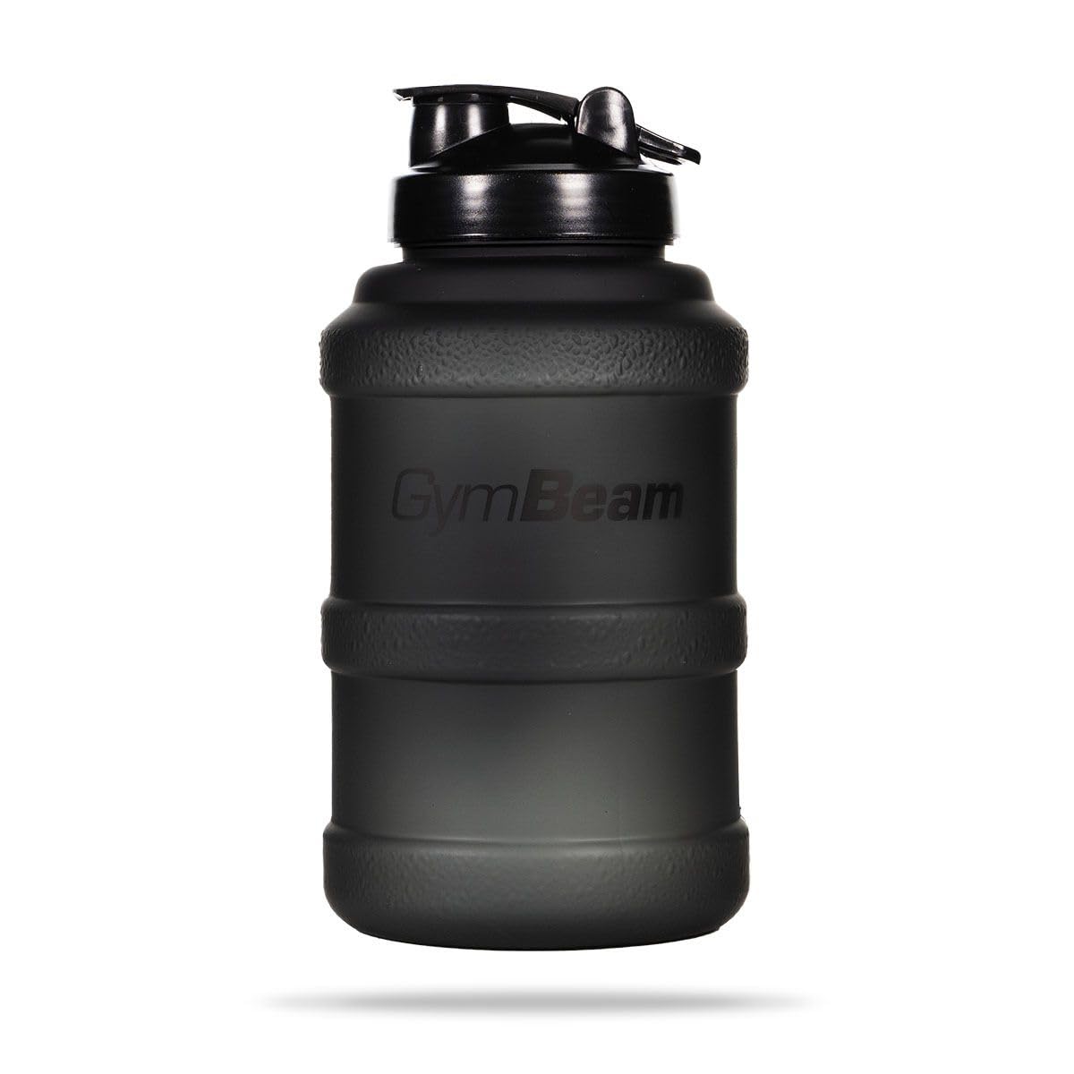 GymBeam Borraccia Sportiva Hydrator TT da 2.5L - Accessorio Fitness Trendy, Borraccia Acqua con Elegante, Borraccia Sport Innovativa con Coperchio e Collo Stretto (Nera)