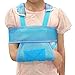 Pediatric Shoulder Immobilizer Kids Arm Sling For Elbow Wrist Injury Support Brace Children Adjustable Medical Rotator Cuff Surgery Sling For Broken, Dislocation, Sprains, Strains & Tears (Small)