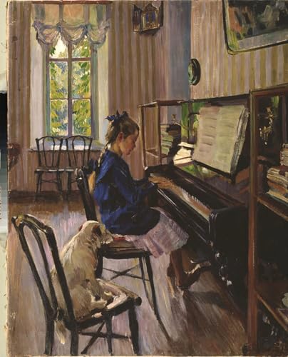 Tableau Toile Musique Salon Peinture Vinogradov Décoration Murale