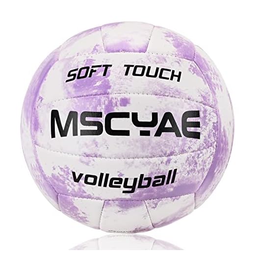 MSCYAE Volleyball Official Size 5,Soft Outdoor Volleyballs for Kids Youth Adults,Beginners Training VolleybalI for Indoor Backyard Park Beach to Play Games(Best Gift)
