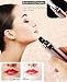 Recortador de cejas y depilador facial para dama recargable BesLife con luz...