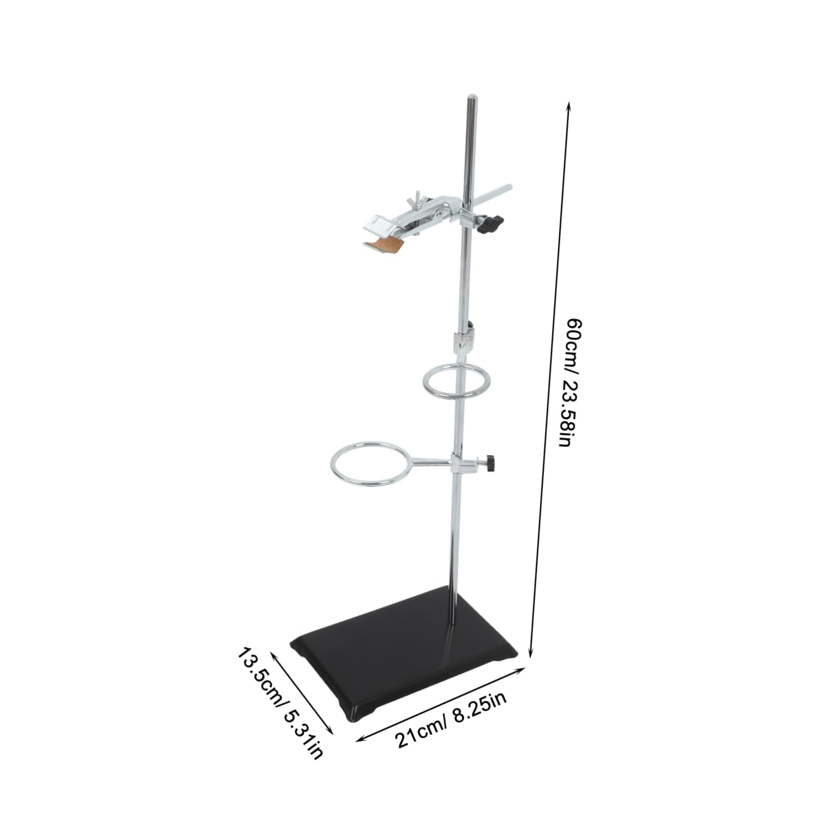 Alipis Supporto da Laboratorio in Acciaio Inox Supporto ad Anello per Attrezzature Installazione Semplice Utilizzo Versatile per Esperimenti