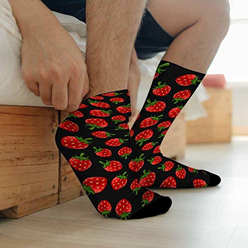 Image of Pehede Socks Mens Fun Dress Socks for Women Funny Novelty Crazy Design Socks