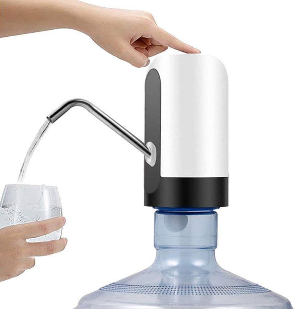 Automatic Wireless Water Can Dispenser Pump for 20 Litre Bottle | USB Rechargeable Portable Electric Water Pump | Touch Control Water Dispenser with Stainless Steel Spout-image-43