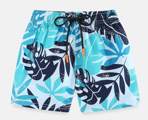 Toddlers Baby Boys' 3-Piece Swimsuit Trunk Rashguard Set and Sun Hat Swimwear Bathing Suit UPF 50+3