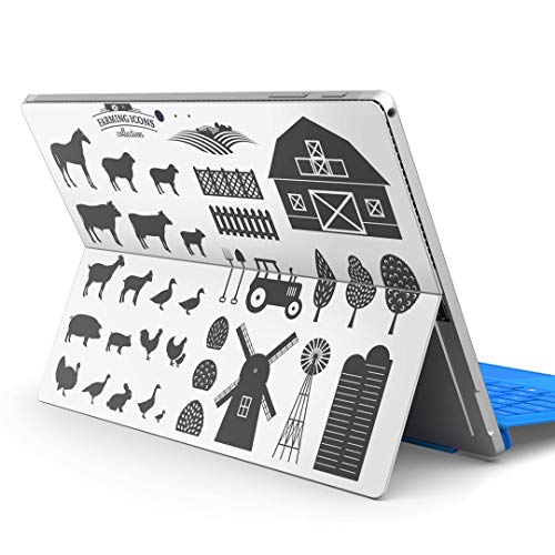 igsticker Surface pro6 pro2017 pro4 p XLV[ T[tFX m[gubN m[gp\R Jo[ P[X tB XebJ[ ANZT[ ی 015648    mN