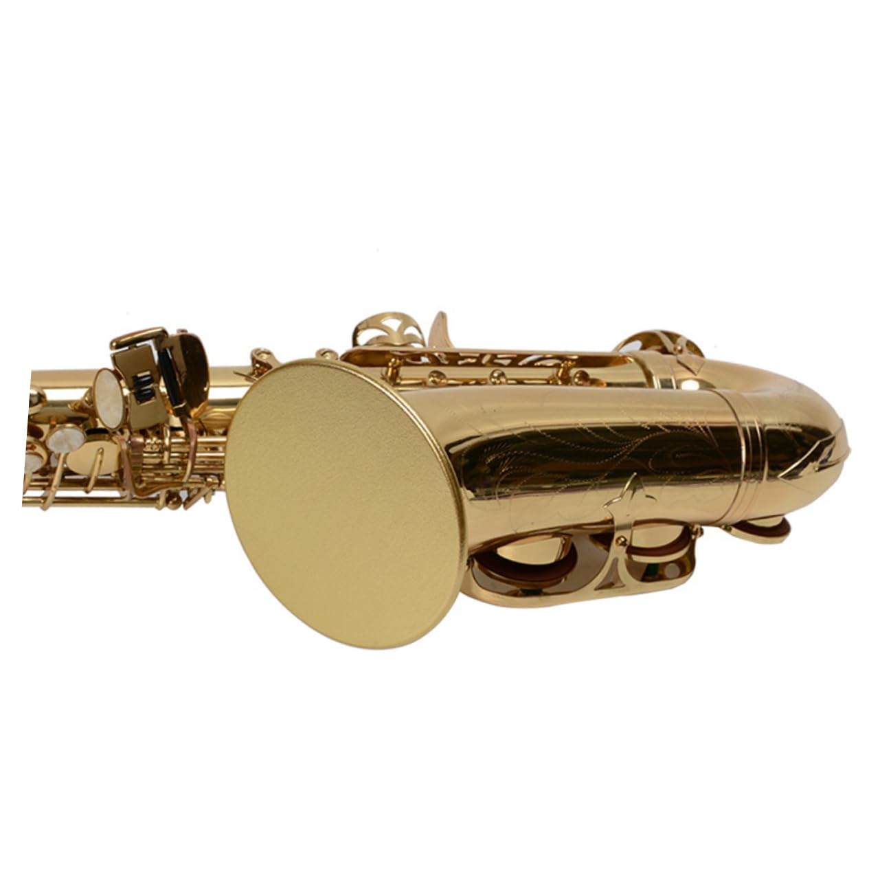 VICASKY Saxophone Bell Cover Sax Instrument Protective Case for Tenor Sax Mouthpiece