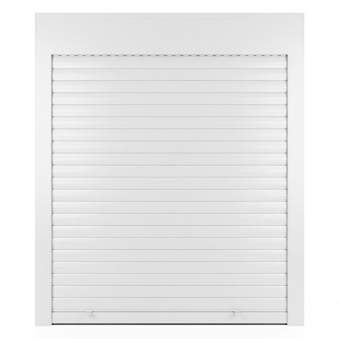 Ventana PVC Reforzada con Persiana | 80x115,5 | Oscilobatiente Derecha | Cristal Climalit Transparente | Perfil Aluplast | Blanca | No amarillea, Ruido <45db, Aislamiento Térmico | 24/48h