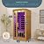 LifePro Rejuvacure 1 or 2 Person Indoor Sauna — Far Infrared Sauna for Home with Chromotherapy Lights — Carbon Fiber Panels, Tempered Glass Door, Canadian Hemlock Wood and Bluetooth Sound System