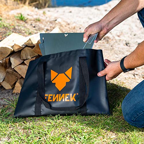 FENNEK Borsa | Accessorio per i bracieri in Acciaio Inox Hexagon e 4FIRE | per Divertimento in Campeggio, in Camper, in Giardino e Durante attività all'aperto - Image 5