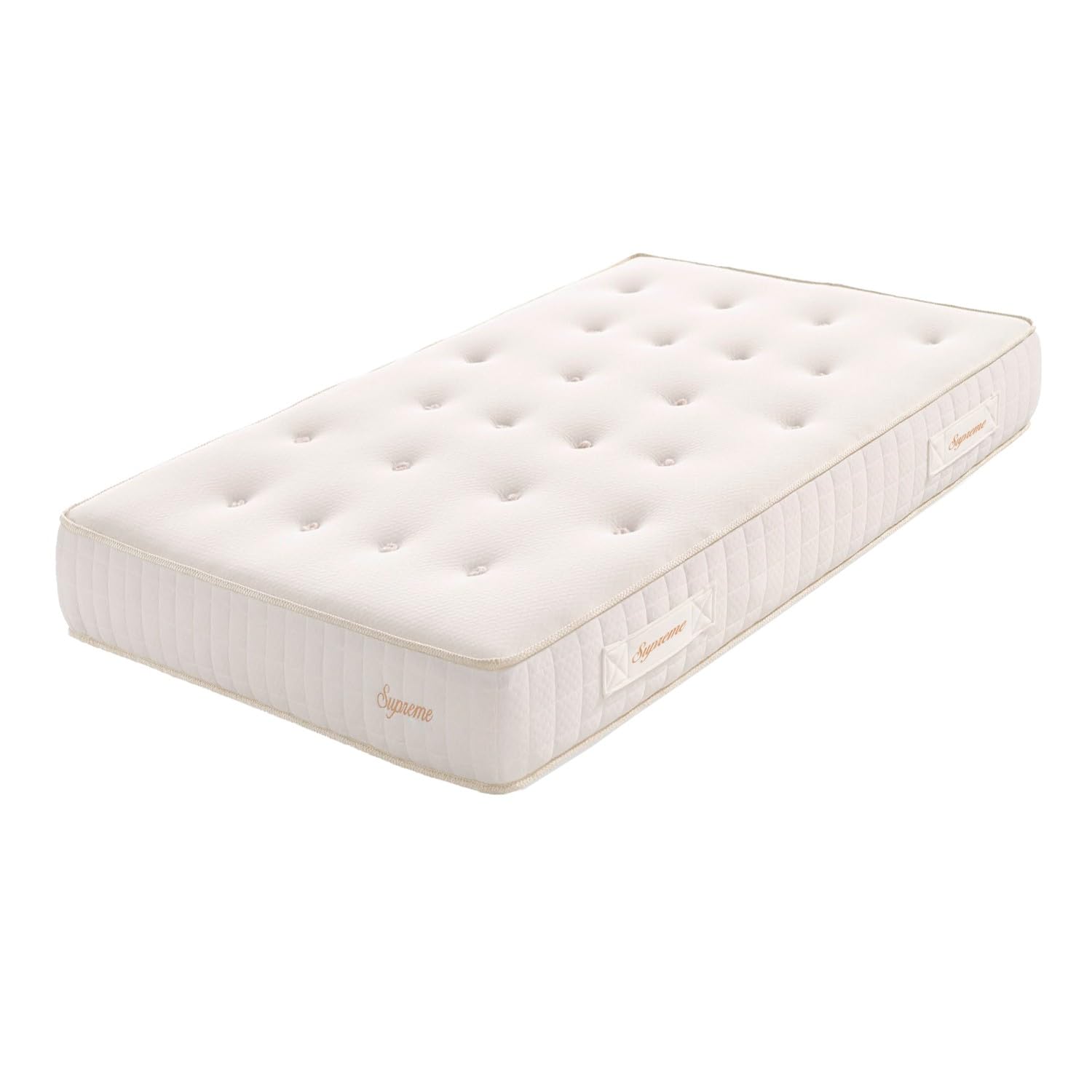 Moonia | Colchón Supreme Muelles Ensacados| 5 cm de viscoespuma, Fibras Supersoft y Todotherm | Comfort System | Pression Care System | 90 x 200 cm