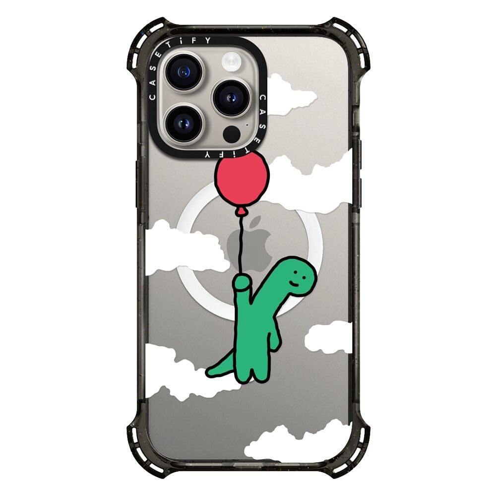 CASETiFY Bounce iPhone 15 Pro Max Case [6X Military Grade Drop Tested / 21.3ft Drop Protection/Compatible with Magsafe] - Cute Prints - I'm Leaving