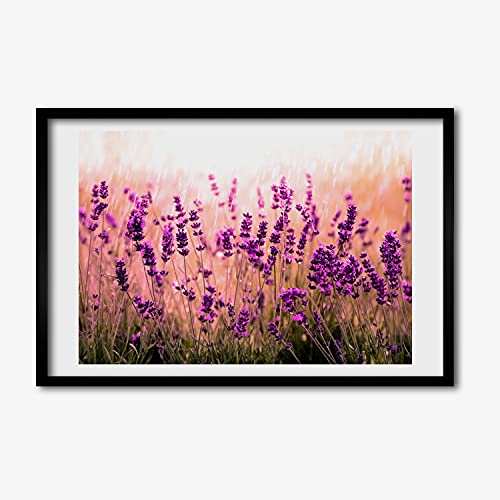 Cadre en bois MDF Tulup 60x40 cm pour habiller un mur vide avec une affiche moderne