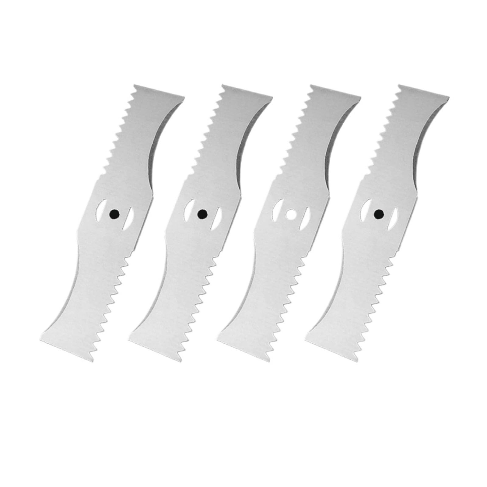 Hoja Dentada En Forma De Arco De 150 Mm | Universal Compatible con cortacésped con batería de litio pequeña, cortadoras de jardín, herramientas(30PCS Blade)