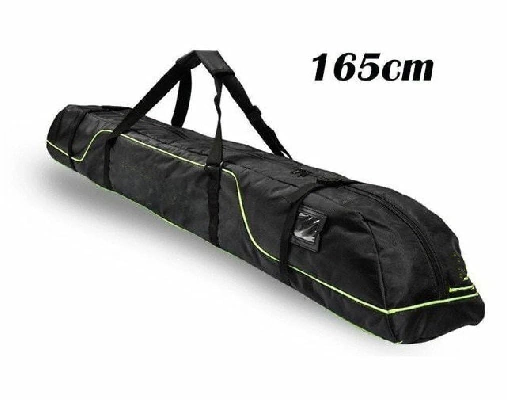 Attrezzatura da Sci Borsa da Sci e Scarponi Doppia Borsa per Casco da Snowboard Borsa da Viaggio Impermeabile Borsa per riporre Gli Accessori per Lo Sci Borsa per Scarponi da Sci(165cm)
