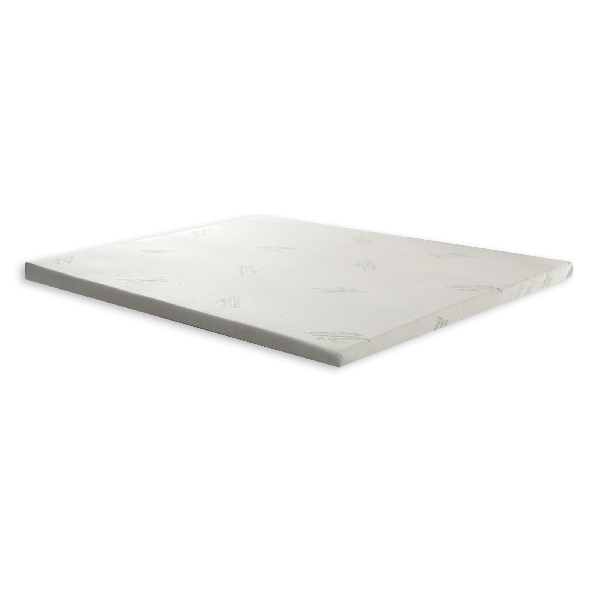 Topper Memory de 5 cm de altura, corrector de colchón contra el dolor de espalda con tejido extraíble y esquinas elásticas. 100% hipoalergénico italiano. Medida colchón: 160 x 200 cm