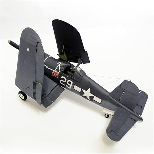 Miniatura 1 de 133 US F4U-1A Corsair - Kit de modelo de papel de combate basado en portador de Corsair, modelo de papel de bricolaje, colección militar hecha a mano