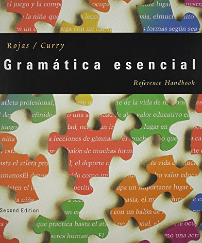 Grammar Reference for Rojas/Curry' Gramatica esencial, 2nd