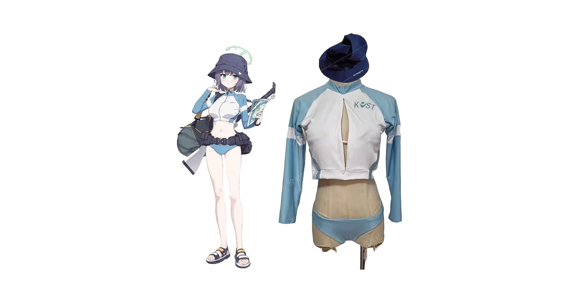 Amazon.co.jp: ブルーアーカイブ-Blue Archive- 空井サキ 水着