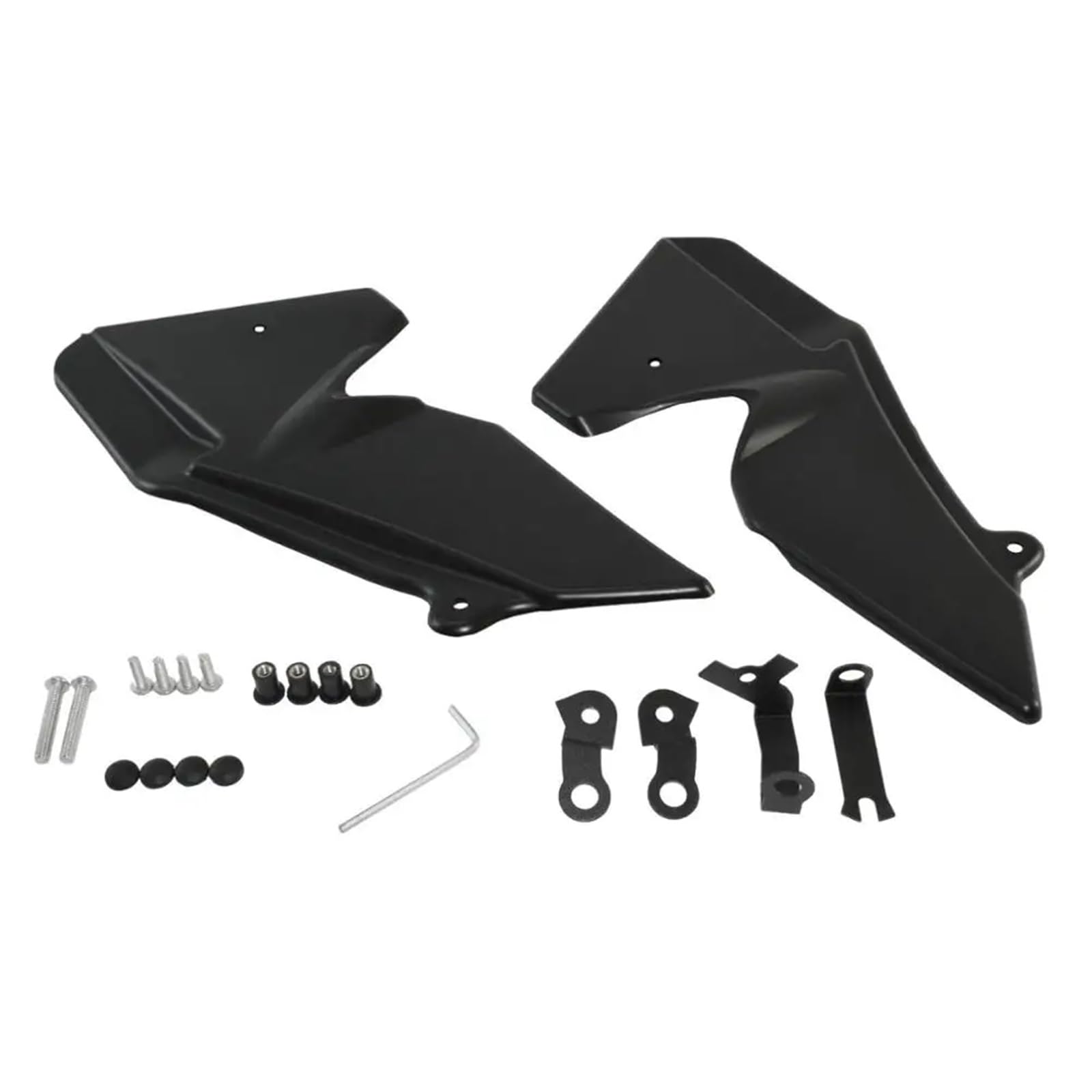 fairing side Cover Radiator Side Cover Infill Panel Guards Deflector Plate Protection Fit For KTM 1050 1090 1190 L/R Adventure 2013-2021(Black)