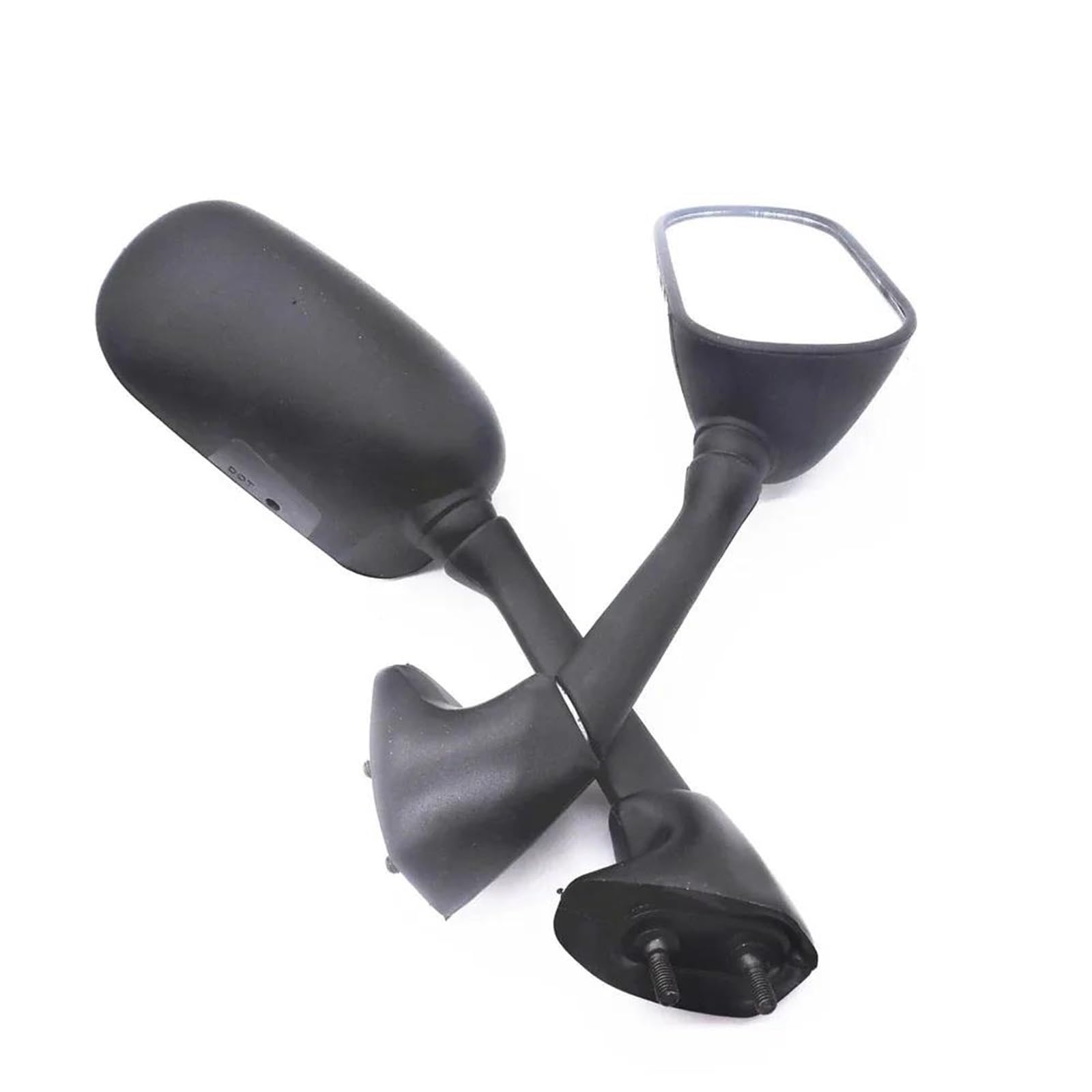 Espejos retrovisores negros para motocicleta YZF-R6 R6S y scooter