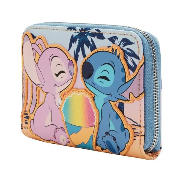 Loungefly Lilo and Stitch Snow Cone Date Night Wallet, Mehrfarbig, Bifold, Einheitsgröße – Bild 5