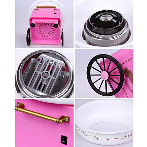 (Shipping from US!) Nostalgia Vintage Hard and Sugar Free Countertop Cotton Candy Maker,Cotton Candy Machine,Cotton Candy Machine Fashion Mini Cotton Candy Machine (HT)