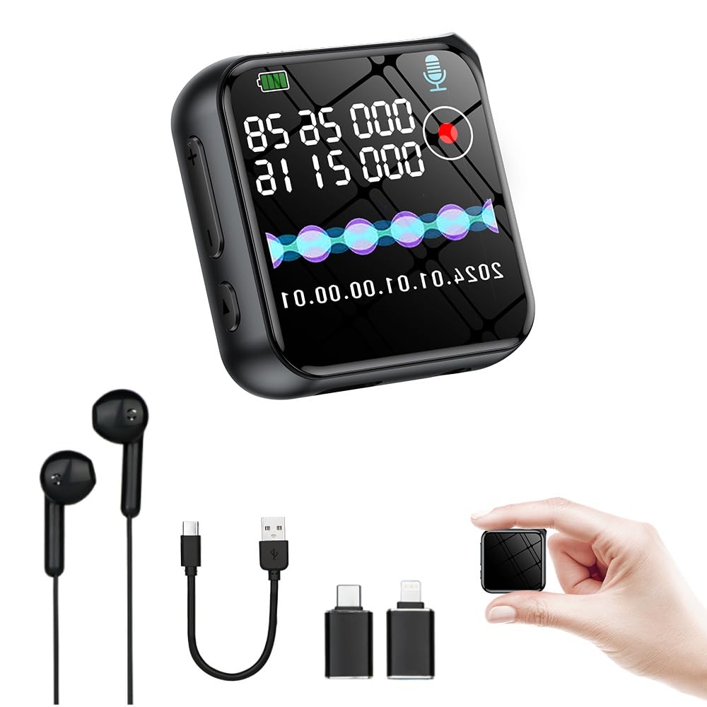 ボイスレコーダー 楽天市場】【2025新版 8-64GB大容量選択！】ボイスレコーダー小型 IC