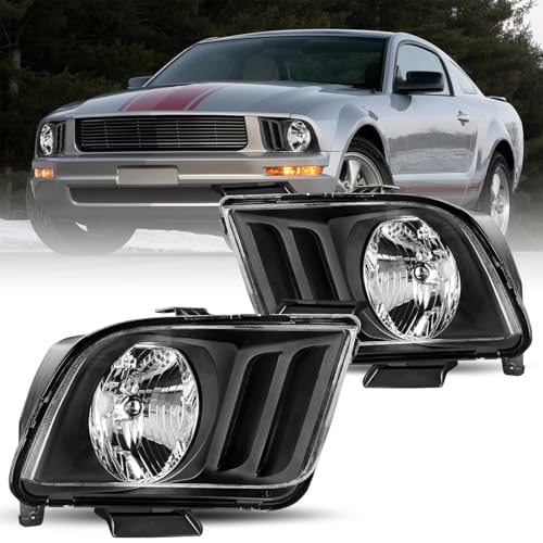 JSBOYAT Headlight Review | 2005–2009 Ford Mustang Black Housing