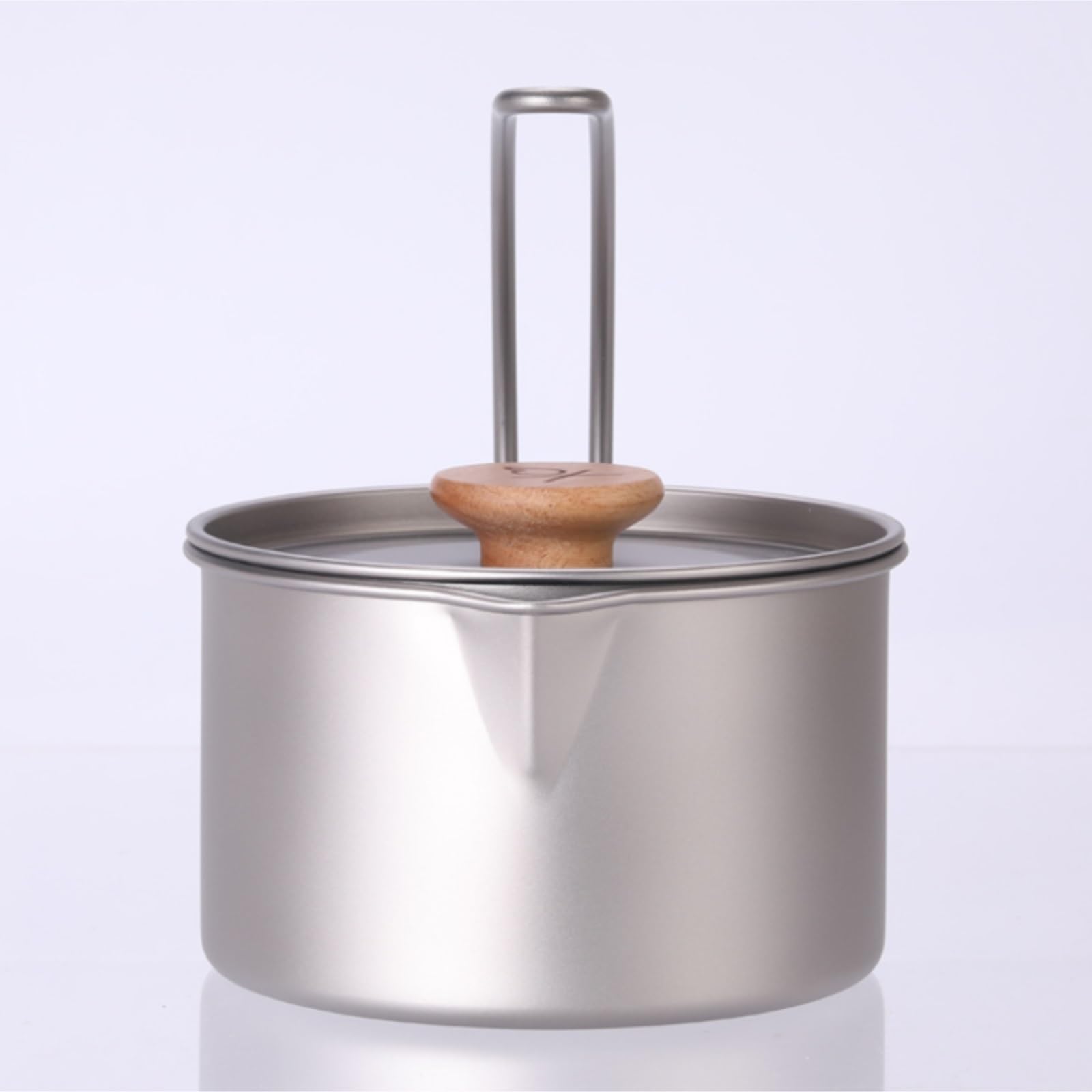 Popote Bivouac Cuisinière De Camping Portable en Plein Air avec Poignée Amovible, Bouilloire De Camping Multifonctionnelle Cuisine de Camping