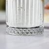 VILON Italian Crystal Square Highball Glasses Set Of 6 - 300ml Elegant Drinking Glasses For Juice, Water & Cocktails