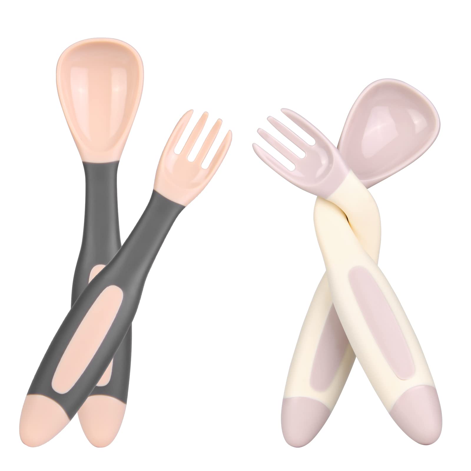 Set Posate Bambini Gabby's Dollhouse - 3 Pezzi In Acciaio Inox, Con Personaggi, Per Apprendimento Alimentare