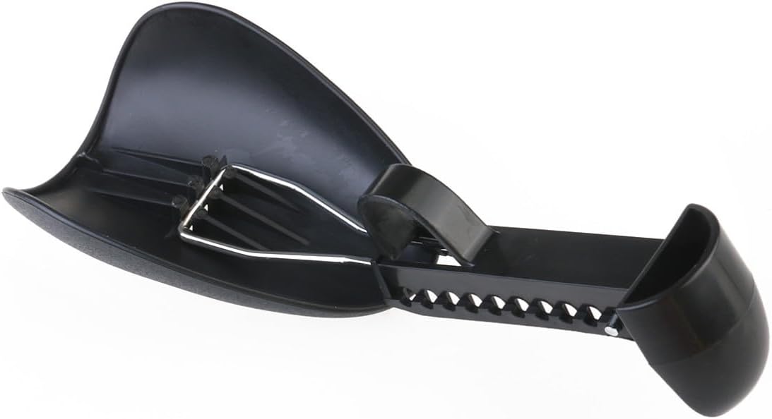 Adjustable Plastic Shoe Stretcher Tree Black 2 Pairs Men for Boots